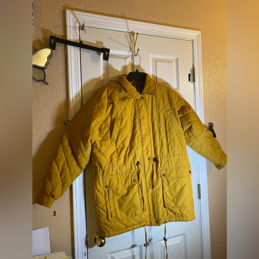 Vintage Be In The Current Seen Jacket Men M Parka Zip Button Pockets Winter 80’s